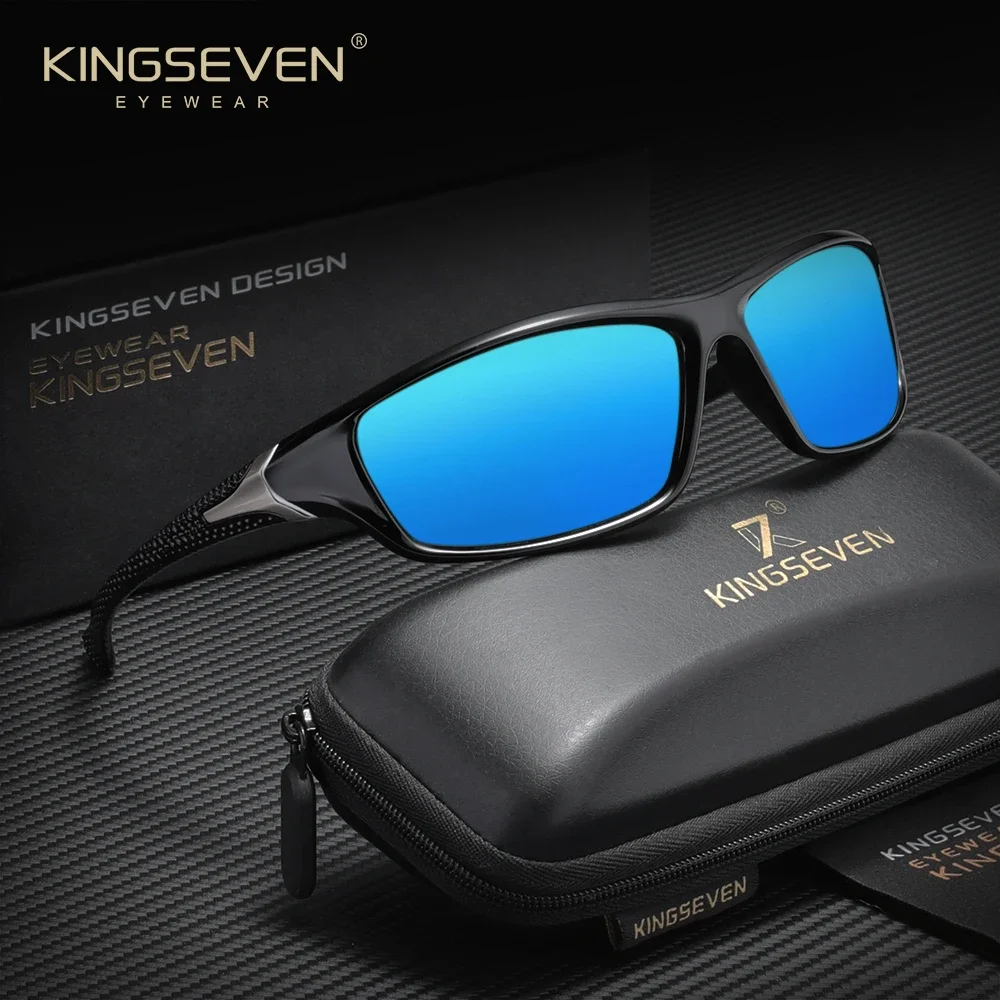 KINGSEVEN Classical Sunglasses Men Women Driving Outdoor Popular Original Casual Fashion Trendy Polarized Protective Eyewear
