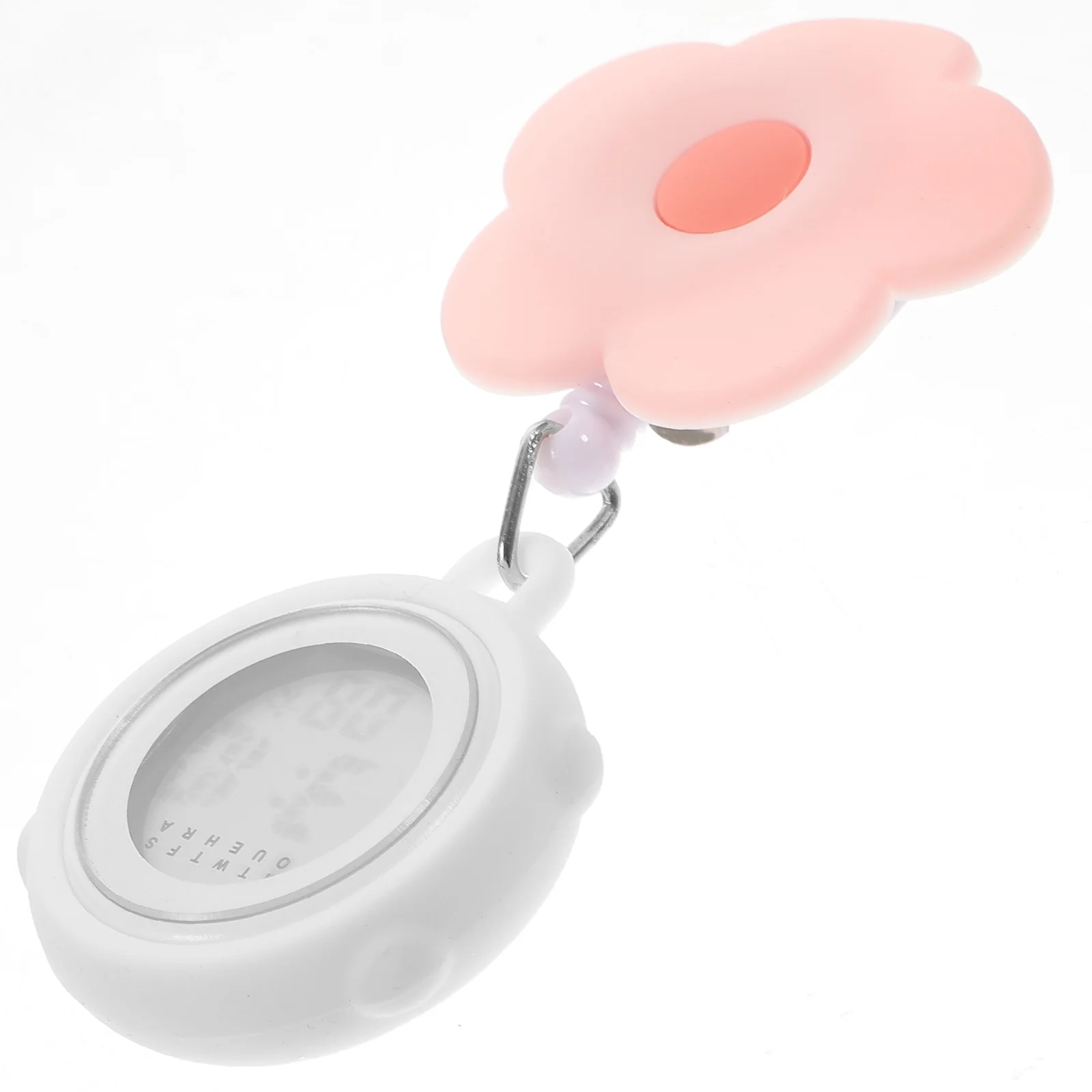 ساعة جيب إلكترونية للممرضات، مشبك متين على الصدر المعلق، توقيت مريح للممرضات، ساعات توقيت الممرضات #2