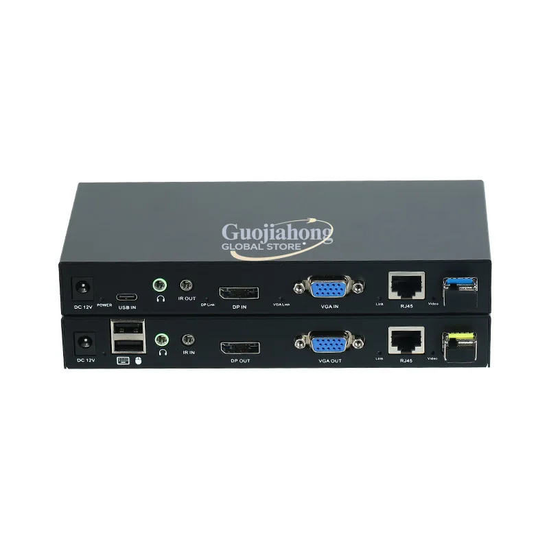 

Engineering Machine VGA/DP to Fiber 20KM Extender DP KVM Fiber Extender high definition 1080P