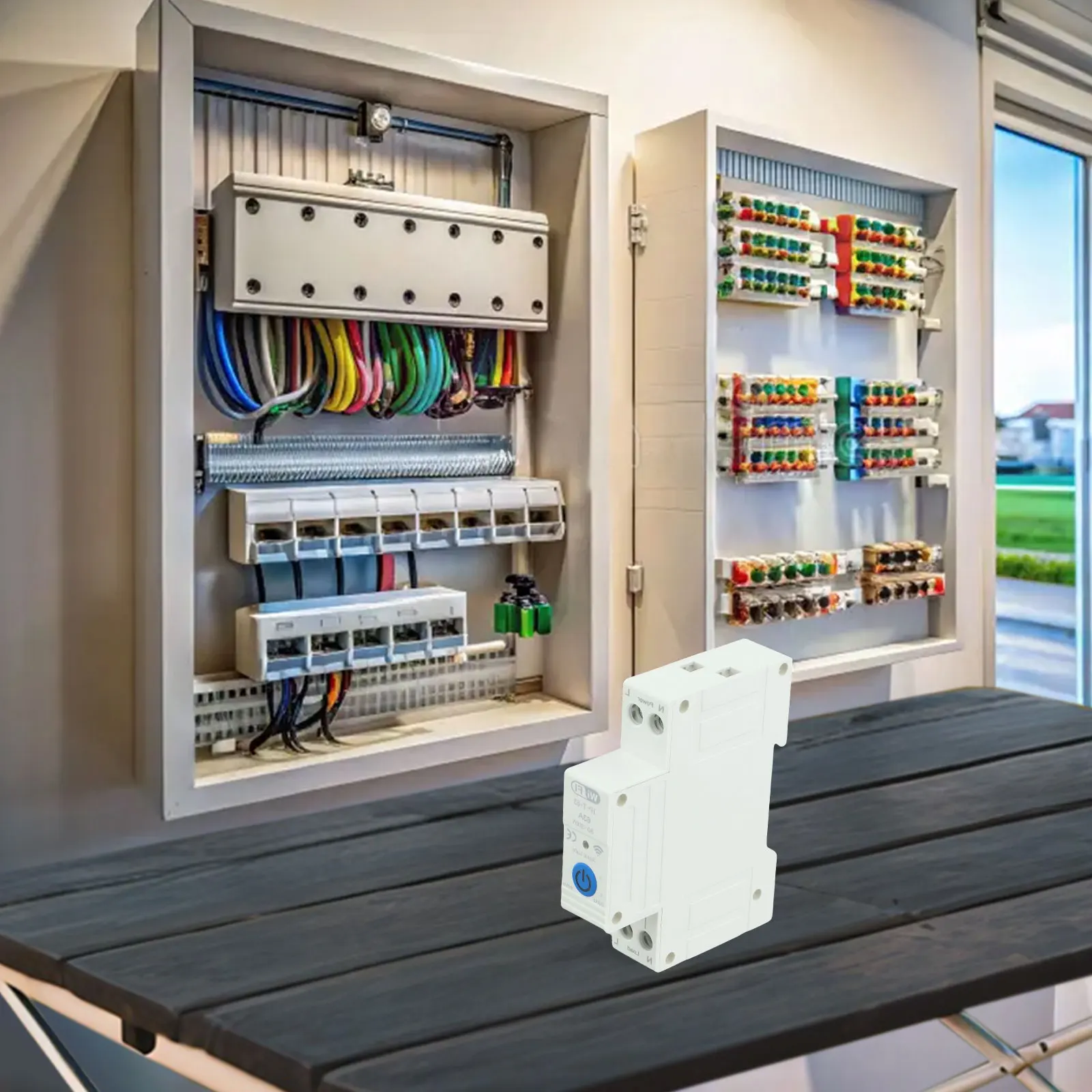 

Energy Saving Management Voice-Controlled Breaker Electrical Safety Device Energy Management Schedule For Remote Monitoring