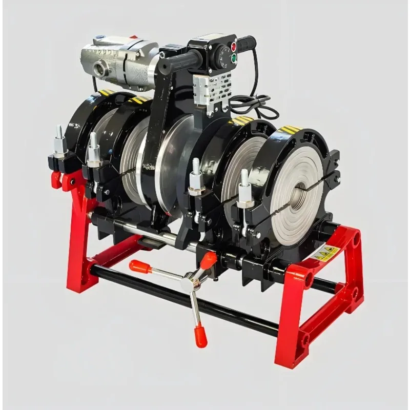 سعر تنافسي 63 مم إلى 630 آلة لحام بعقب HDPE اليدوية لخط أنابيب البولي ايثيلين