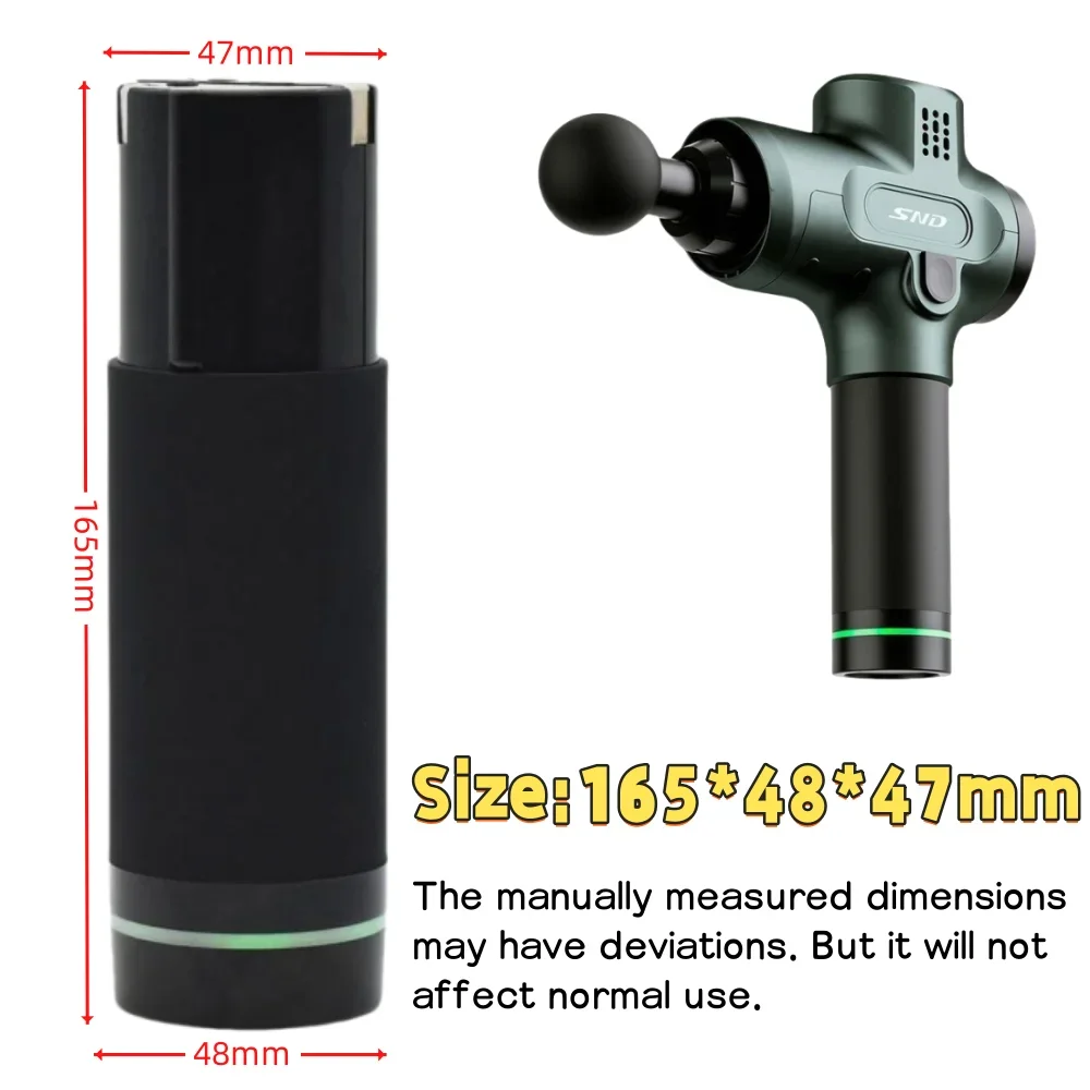 100% New 24V 2500/4800/6800mAh Lithium-ion Rechargeable Battery For Various Types of  Massage Gun/Fascia Gun Battery