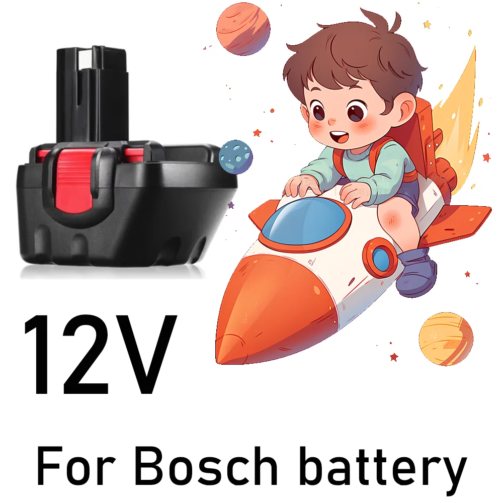 

12V 6800mAh for Bosch battery 12V 6800mAh PSR 1200, 2607335273, PSR 12, 2607335709, GSR 12V