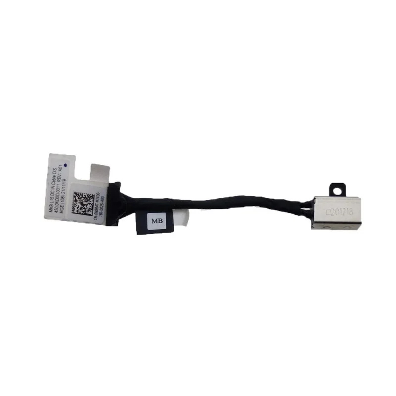 DC Power Jack in Cable For Dell Inspiron 5400 Latitude 3510 E3510 Laptop Notebook Computer 7cm Length 0N8R4T