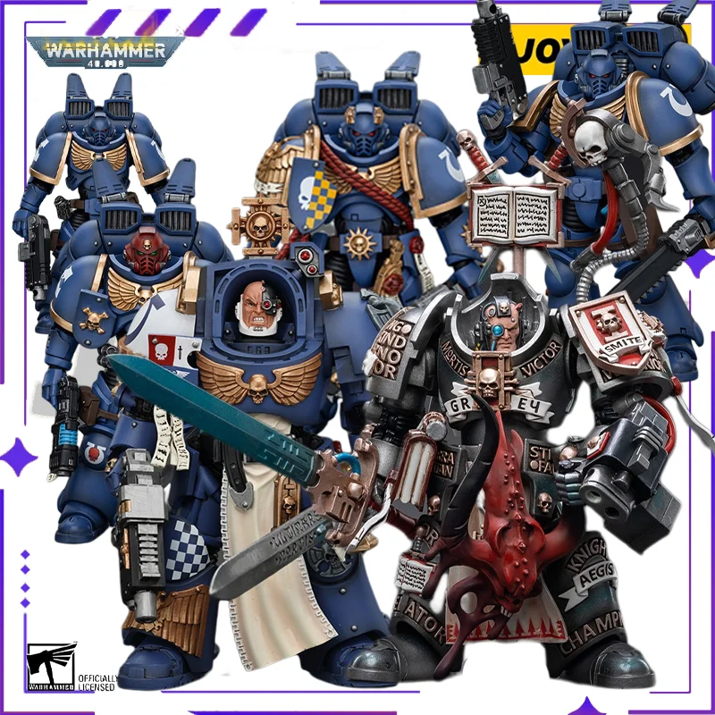 

[В наличии] JOYTOY Original 40K1/18 Мобильная кукла Warhammer 40000 Extreme Warrior Jumping Рюкзак Арбитратор Mobile Joint ModelToy