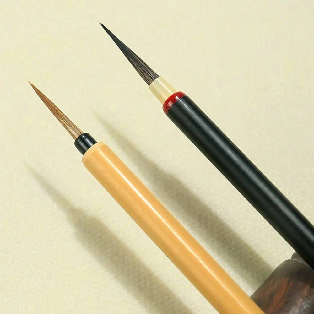 Drawing Student Crisperding Oil Painting Chinese Brushes Hook Line Fine Paint Brush Calligraphy Brush Script Writing Brush