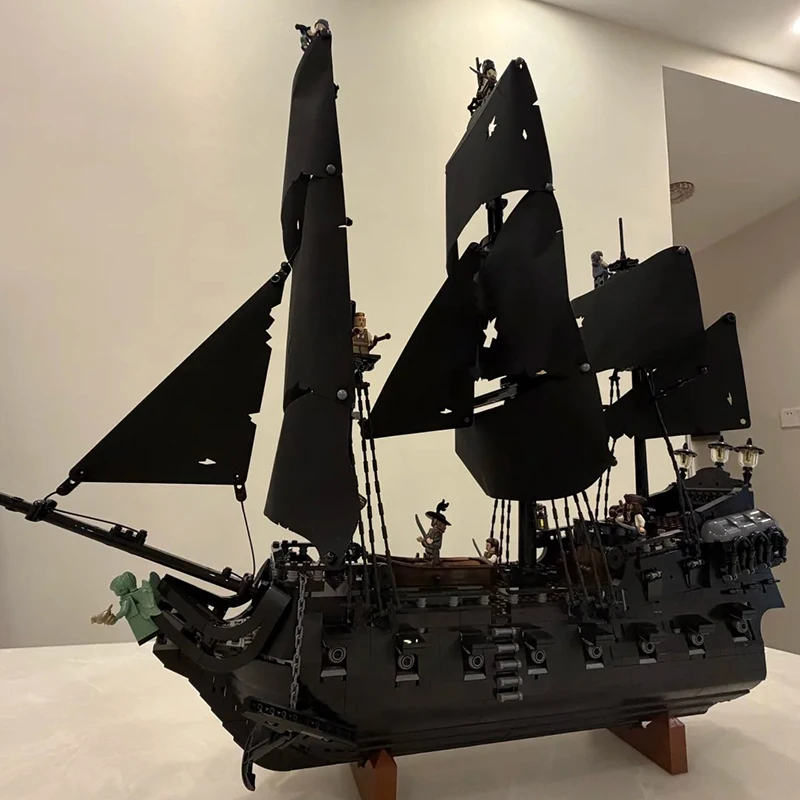 Nouveau 2026 MOC 2862 pièces Bateau pirate Perle Noire Blocs de construction Navire Voilier Briques Jouets Cadeaux d'anniversaire pour enfants