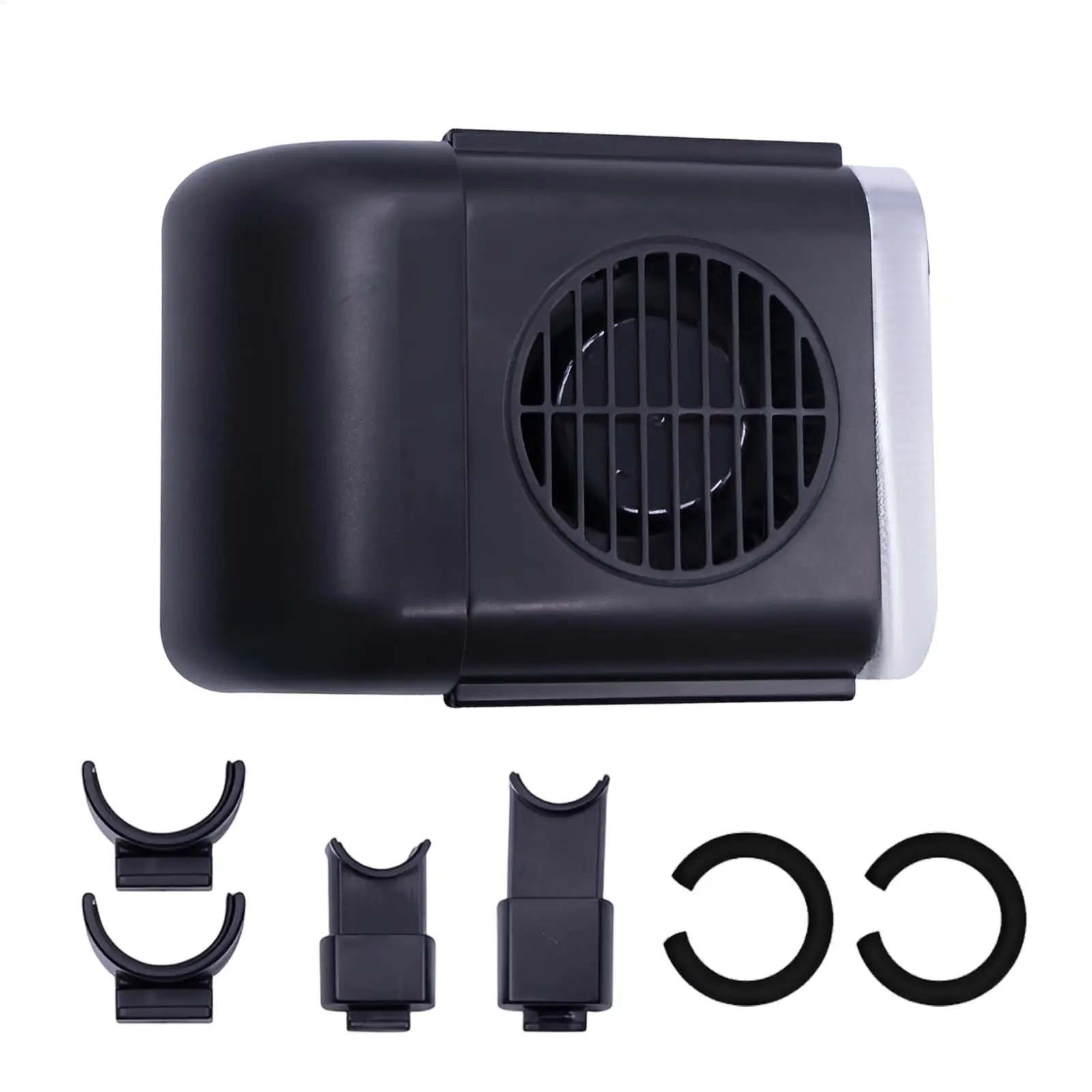 Backseat Of Car Fan Plug-In Summer Appliance Backseat Air Blowing Fan For Adventure Travel Commuting Sedan Truck SUV RV Kids