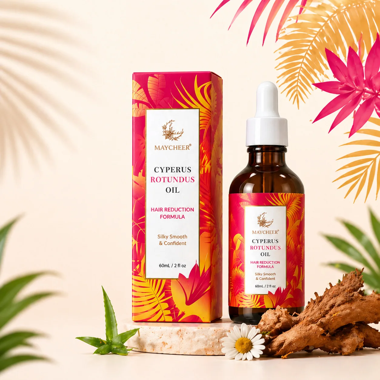 Soothing Moisturizing Body Oil for After Hair Removal, Daily Skin Care To Soften Skin