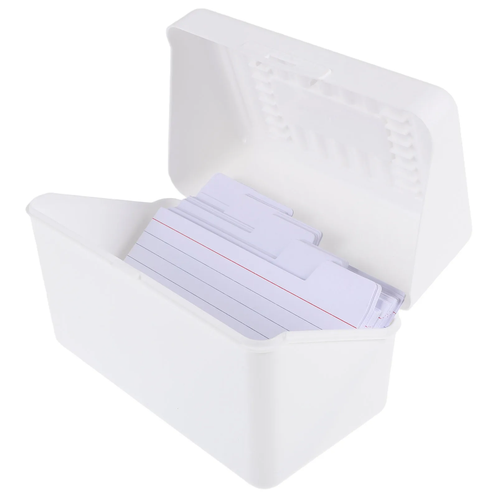 50pcs Index 3-Inch Lined Flashcards Portable Study Cards For Vocabulary Notetaking Word Memorization With Storage Box Notepads