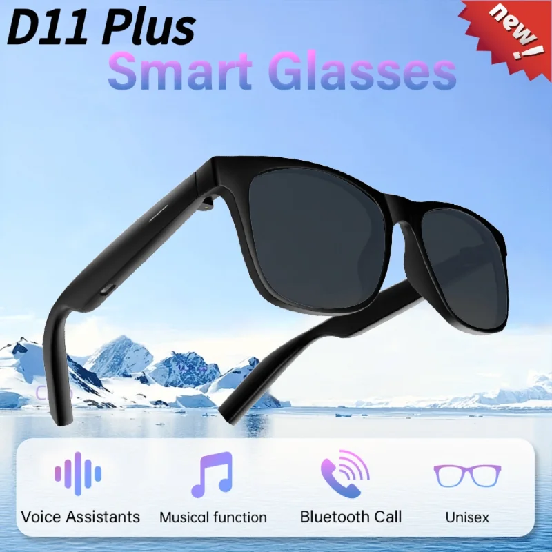 

﻿ Технология умных беспроводных Bluetooth-очков с защитой от синего света, голосовой помощник, прослушивание музыки для мужчин и женщин, мода