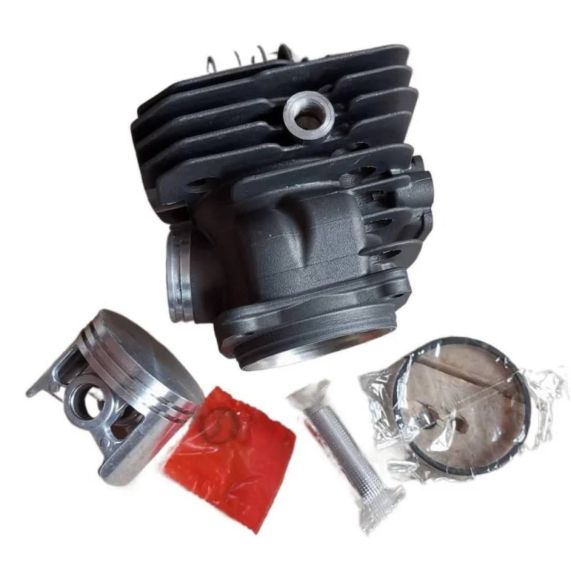 OLEO MAC 965 OM965 チェーンソー シリンダーピストンアセンブリ シリンダーブロック シリンダーバレル シリンダーライナー 48mm アクセサリーに適しています。