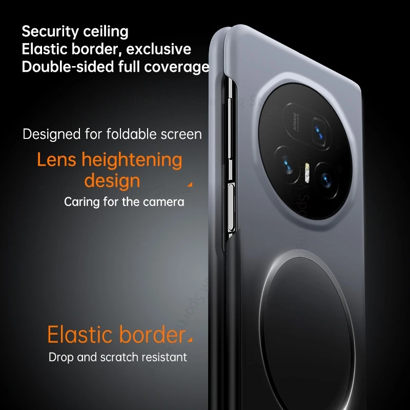 

Wireless Charging Magnetic Phone Case For Honor Magic V6 V5 V3 V2 5G Tough PC Gradient For Magsafe Cover For HONOR Magic VS3 VS2