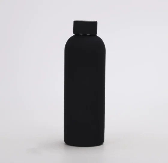 Thermosfles met eigen logo, grote vacuümfles van roestvrij staal, draagbare thermosfles, outdoor sportwaterfles, reismok 500ml