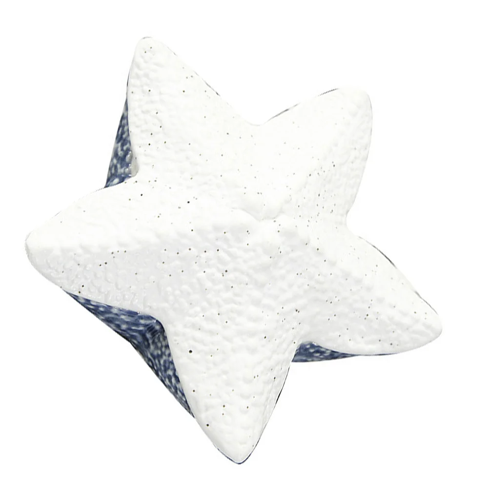 

1Pcs White Porcelain Jewelry Box Ocean Style Ceramic Jewelry Storage Organizer Travel Holder Sundries Holder Home Supply