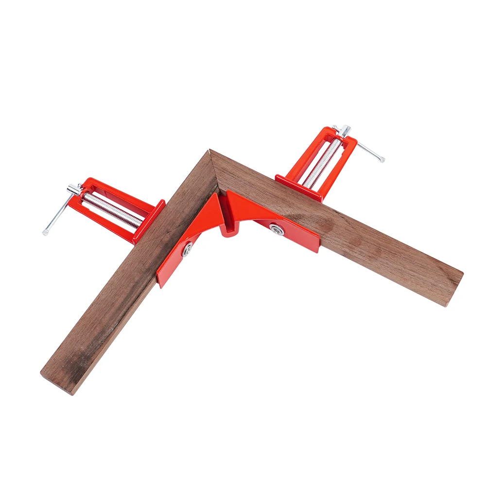 1/2/4Pcs Red Style Multifunction 90 Degrees Corner Clamp Right Angle Clamp Glass Holder For DIY Woodworking Hand Tools