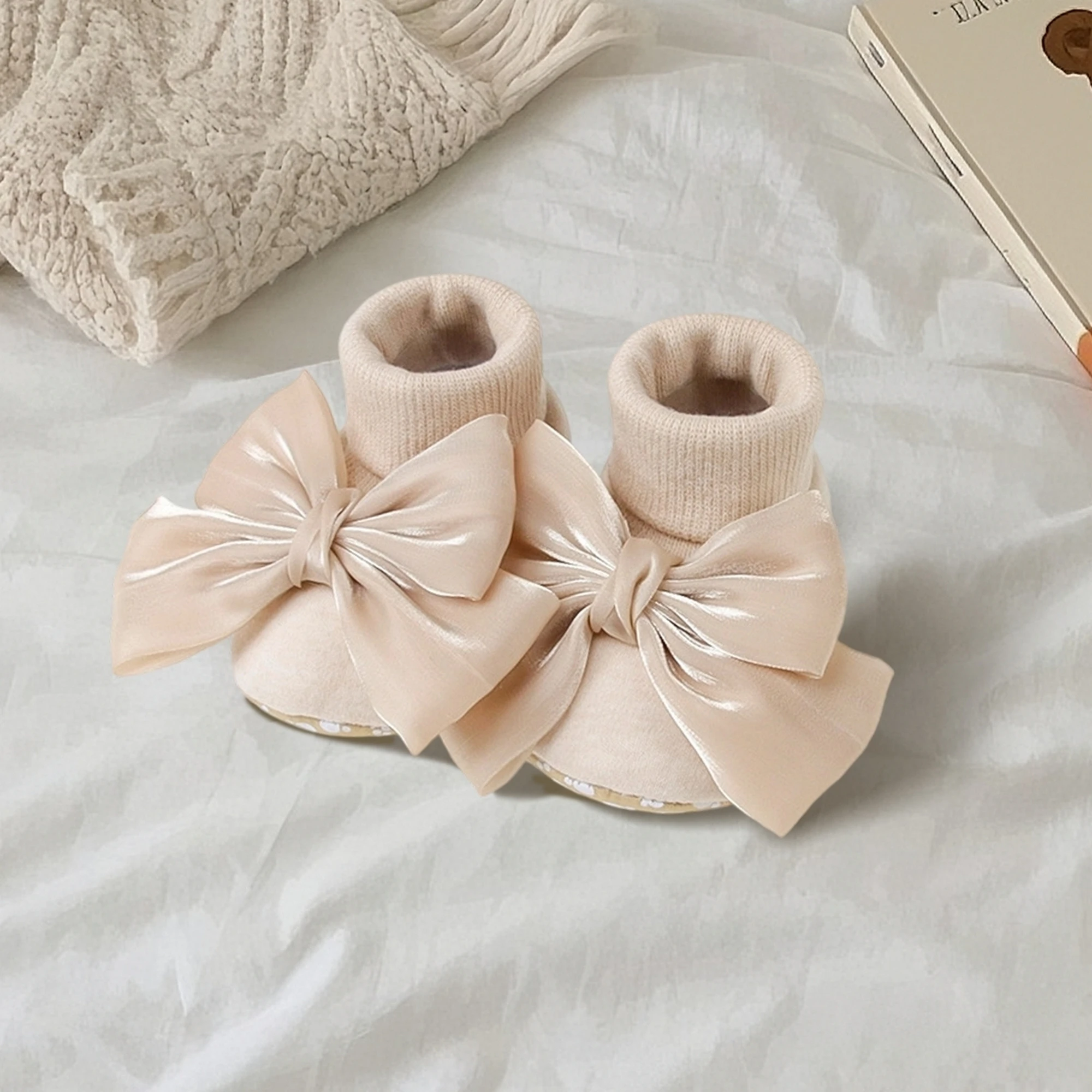 

Cute Toddler Snow Boots with Faux Fur Lining and Anti-Slip Sole for Baby Boys and Girls Winter Walking