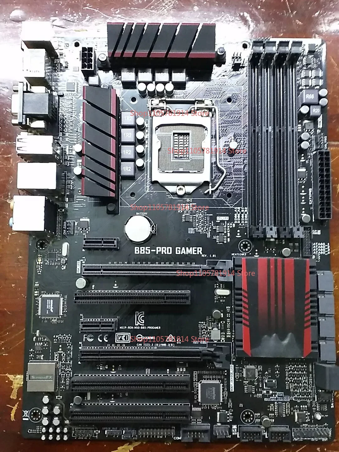 For The ASUS B85 PRO GAMER Motherboard, It Has A Bracket