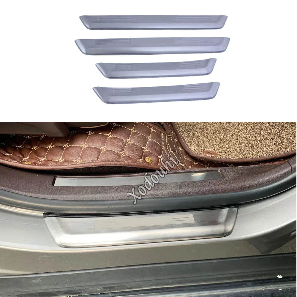 Inner Door Sill Scuff Plate Cover For Lexus RX 200t 300 450h 2016 2017 2018 2019 2020 2021 Threshold Trim Car Accessories Pedal