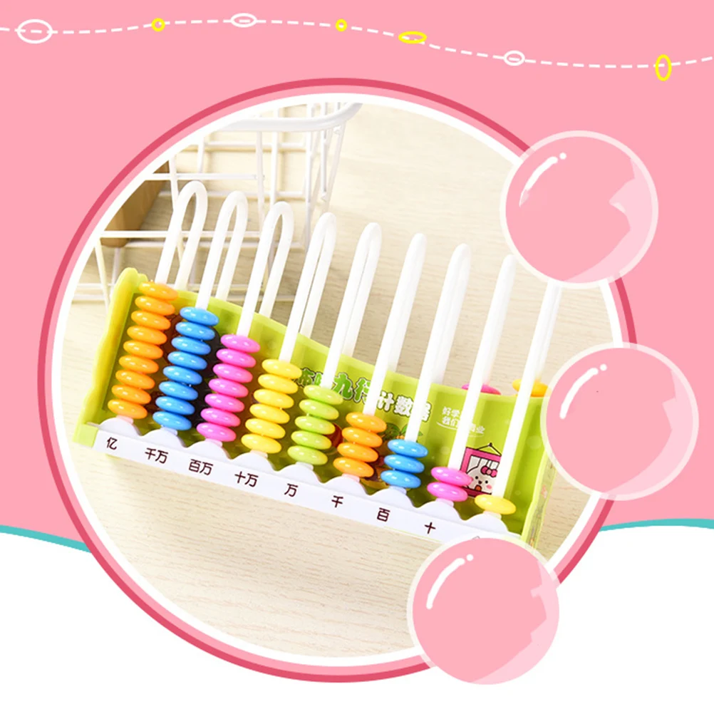 교육용 주판 장난감 어린이 프레임 계산 구슬 보드 몬테소리 수학 기술 학습 장난감 어린이 계산 프레임 구슬 보드