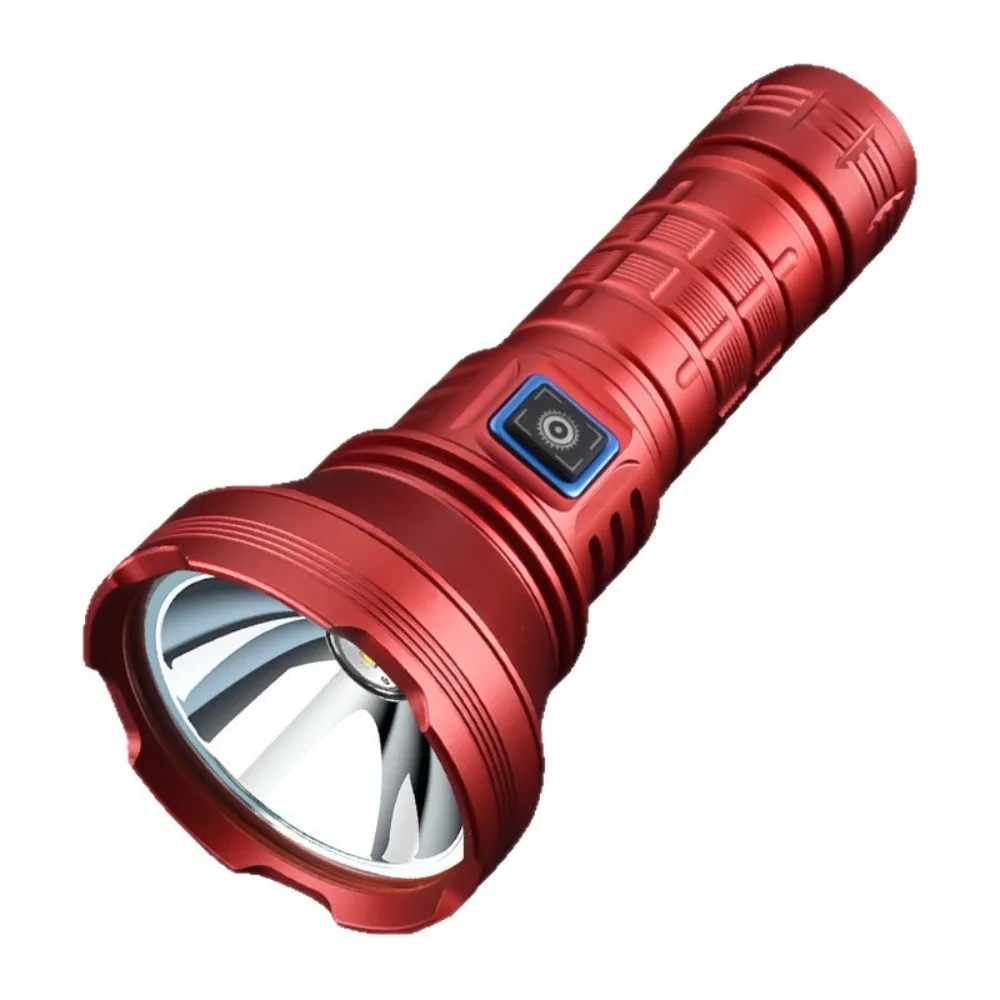New 98K Aluminum Alloy Flashlight High Power Reflector Cup Super Bright Tactical Torch for Outdoor Camping Patrol Emergency