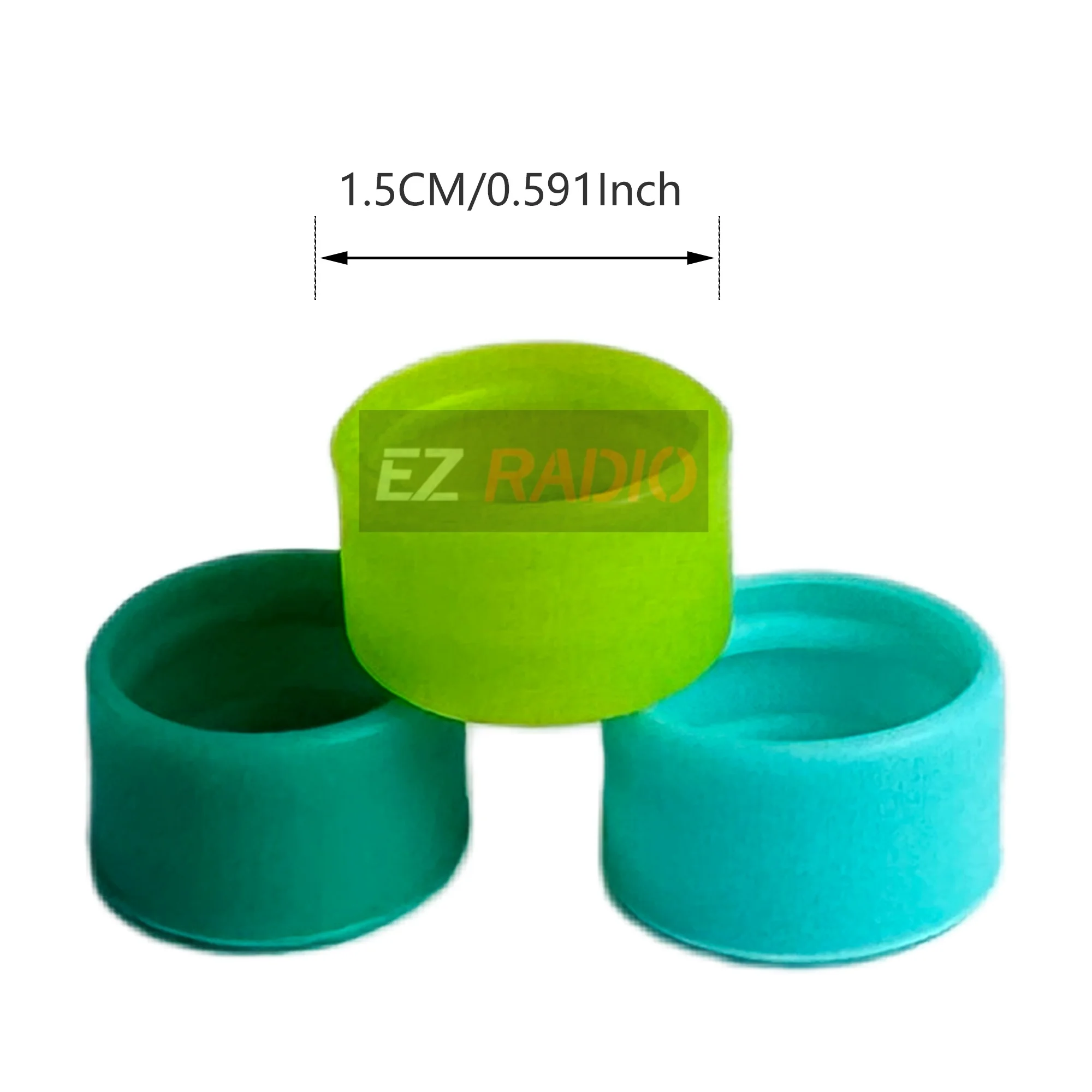 Antenna ID Bands Bands Baofeng Radio DM-32 UV-5RH Pro Mini-5 Quansheng UV-K6 UV-K5 Walkie Talkie Antenna Rubber Ring Color Bands