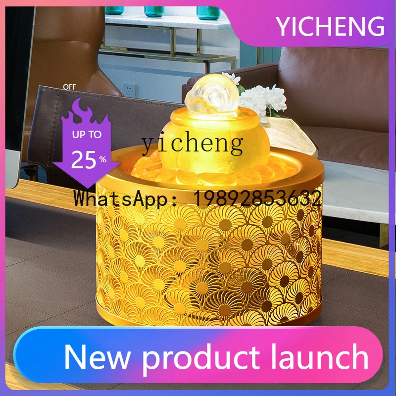 A30  flowing water feng shui wheel circulating water decoration Bafanglai desktop fountain ornament