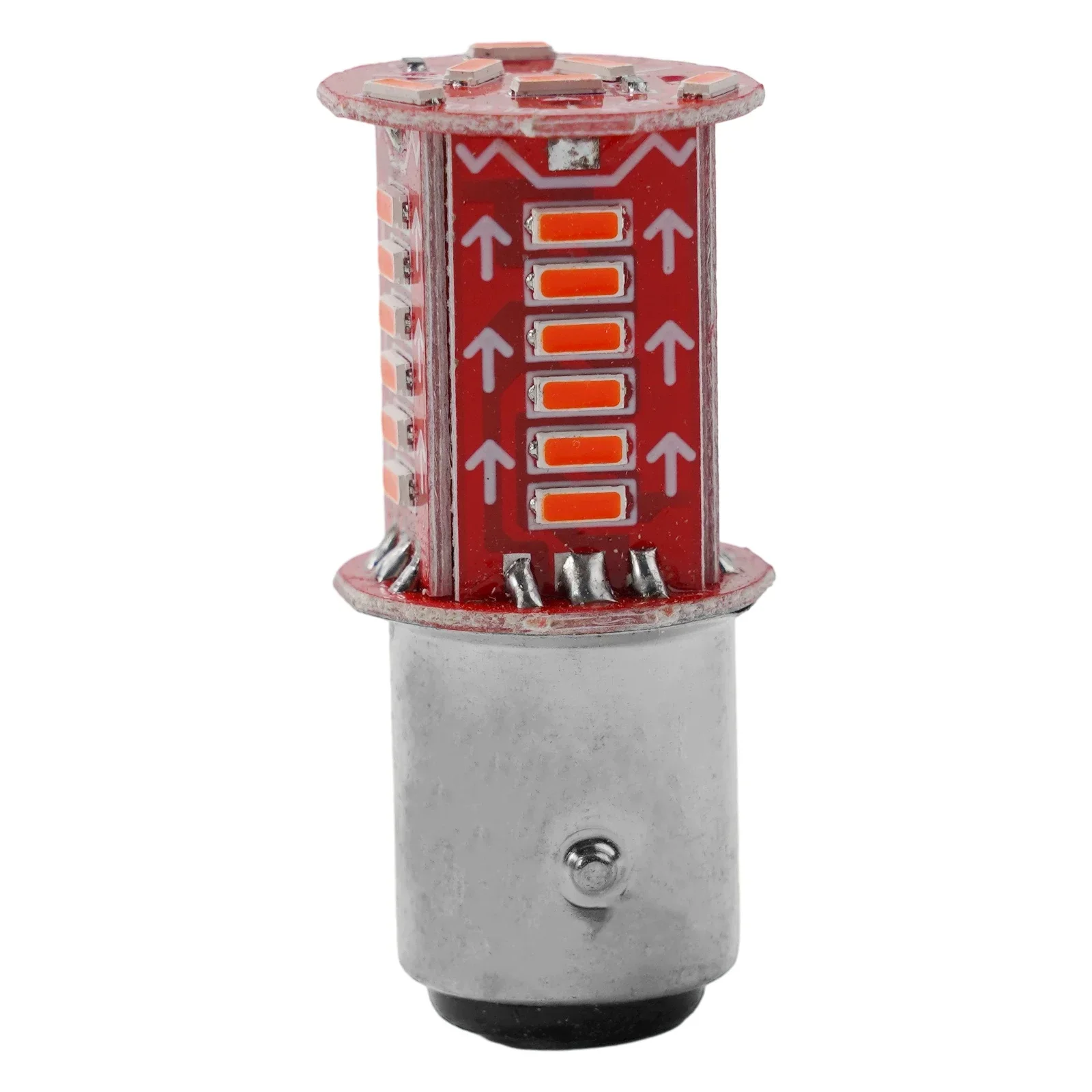 1pc 12V LED Light LED Strobe Brake Light BAY15D Bulb 30SMD DRL Water Flash Reversing Parking ABS Car Turn Signal Tail Lamp