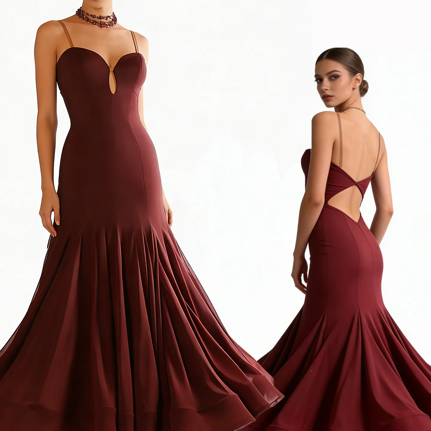 Sexy Modern Dance Dress 2026 National Standard Practice Dance Clothes Ballroom Competition Stage Performance Costumes Dancewear