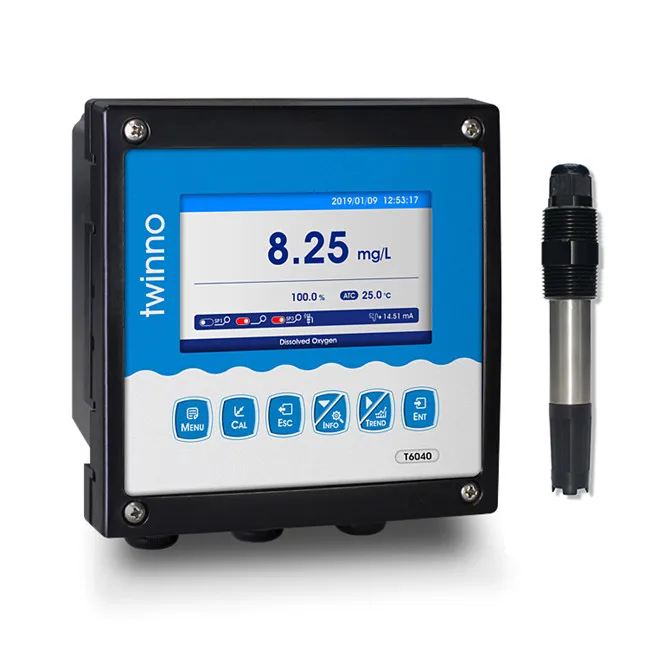 Dissolved Oxygen Sensor DO Meter Tester Aquaculture Analyzer Water Quality Monitoring System pH meter