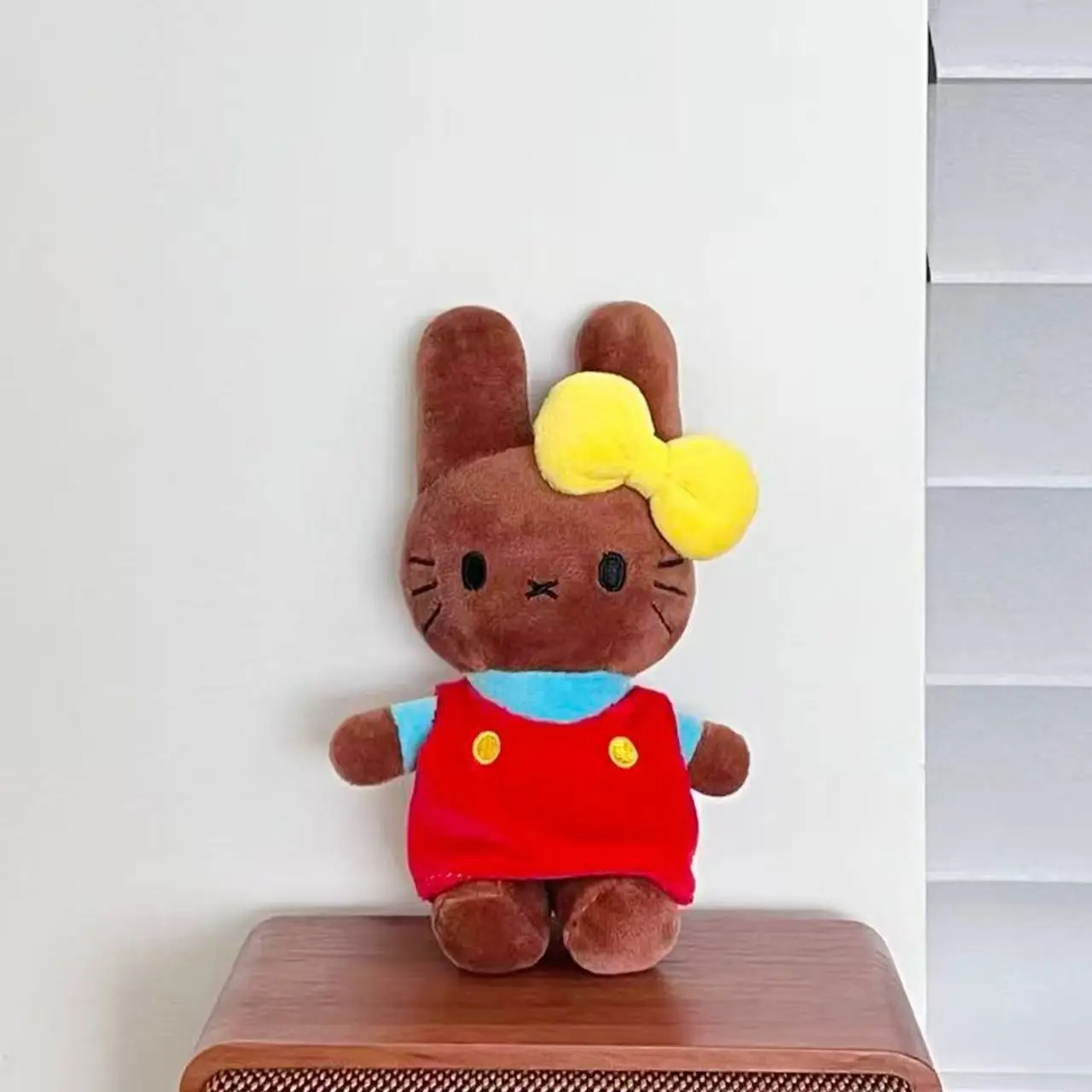 Cute Miffy Rabbit Baker Bakery Doll Keychain Plush Bag Pendant Lovely Ornament Creative Gift For Girls Daily Accessory 2026 New