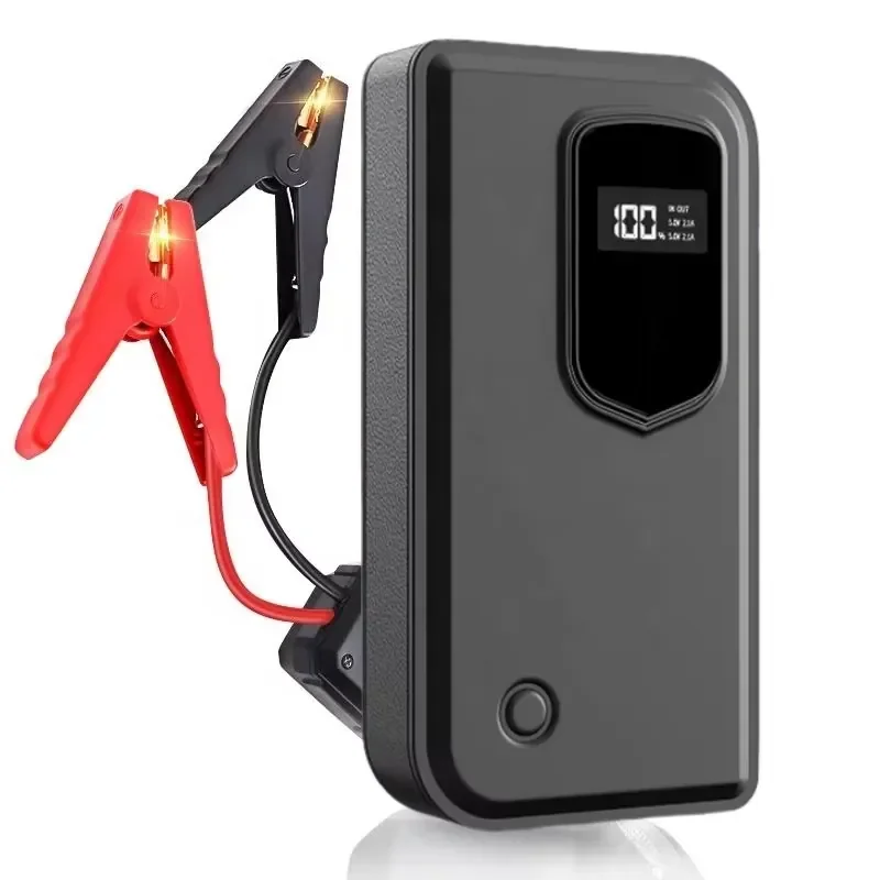 Multi-function Portable Jump Starter Mobile Power Bank 12V Car Rescue Battery Car Jumper Starter Emergency LED