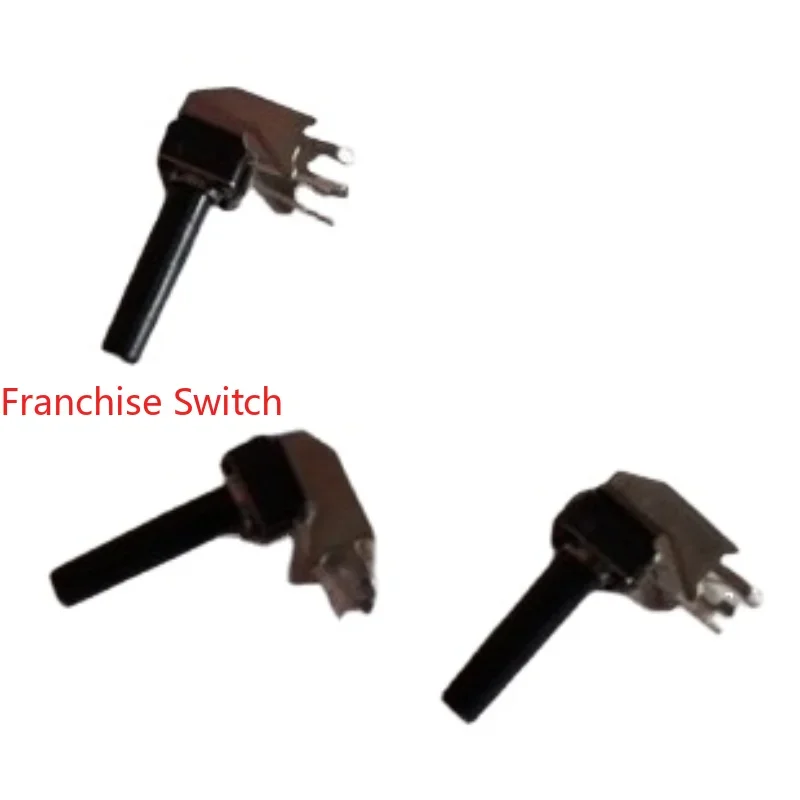 

10PCS Horizontal Light Touch Switch With Long Bracket Microswitch Button 6*6*17MM Copper Foot Jog