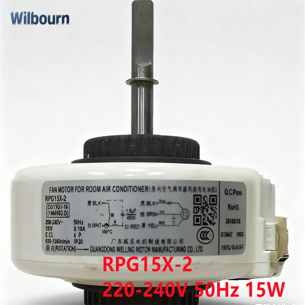 

RPG15X-2 220-240V 50Hz 15W Brand New for Hisense Air Conditioner Indoor Unit AC Fan Motor Air Conditioner Parts