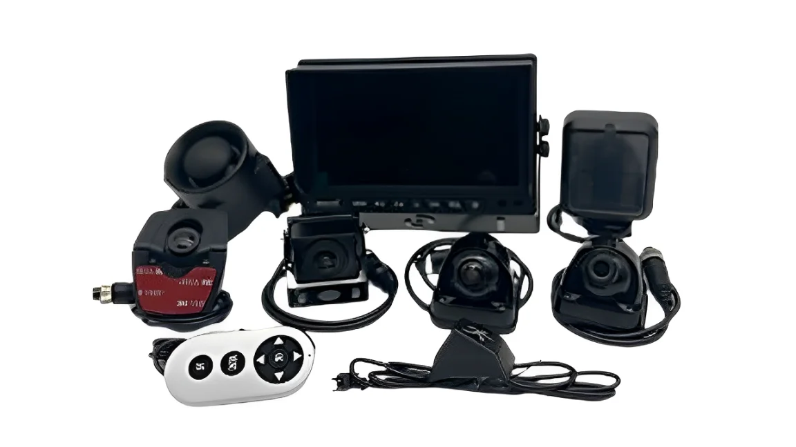 DVS 360 Degree Proximity Warning Camera System Blind Spot & Moving-Off Information System AI BOX