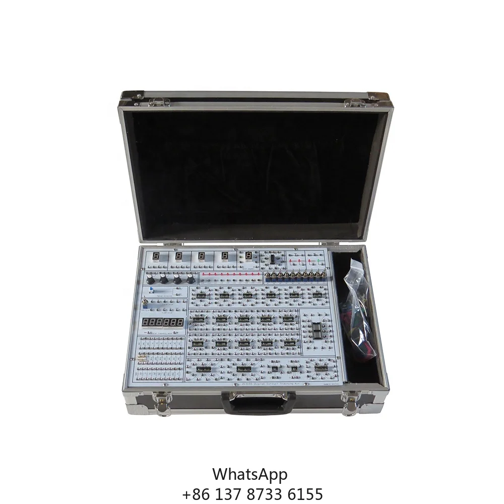 Digital Electronics Experiment Box Electronic Trainer Digital Didactic Equipment