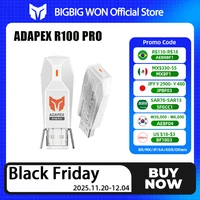 Adaptador de controlador inalámbrico BIGBIG WON R100 Pro para Xbox X S One Xbox Elite Series 2 PS4 Switch Playing on Win/Switch/PS4