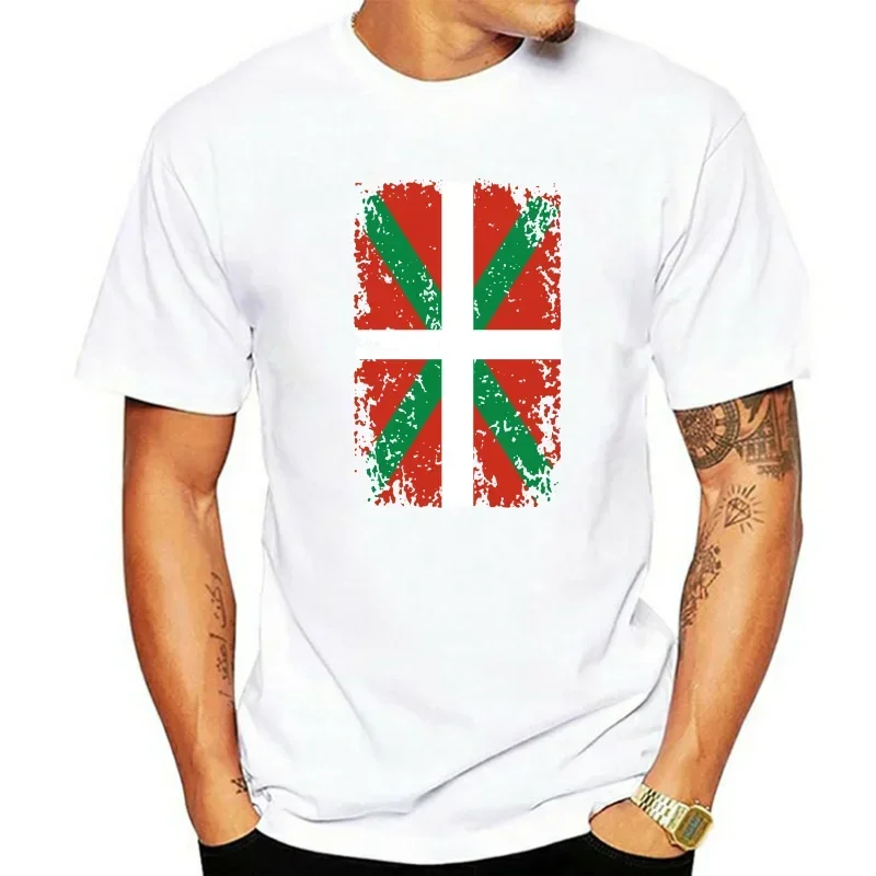 Basque Country Euskal Herria Euskadi Vasco T-Shirt all Sizes mens designer clothes new in tops & tees Short Sleeve Round Collar