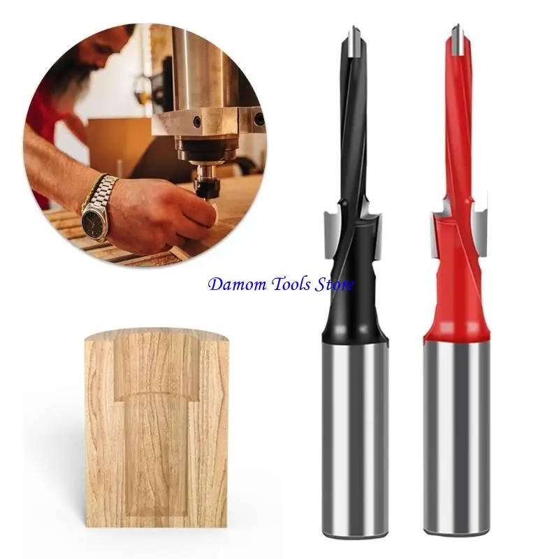 57BE 3 in 1 Alloy Woodworking Hinge Drill Bit for Precise and Efficiency in Crafting and DIY Projects Smooth & Accurate Holes