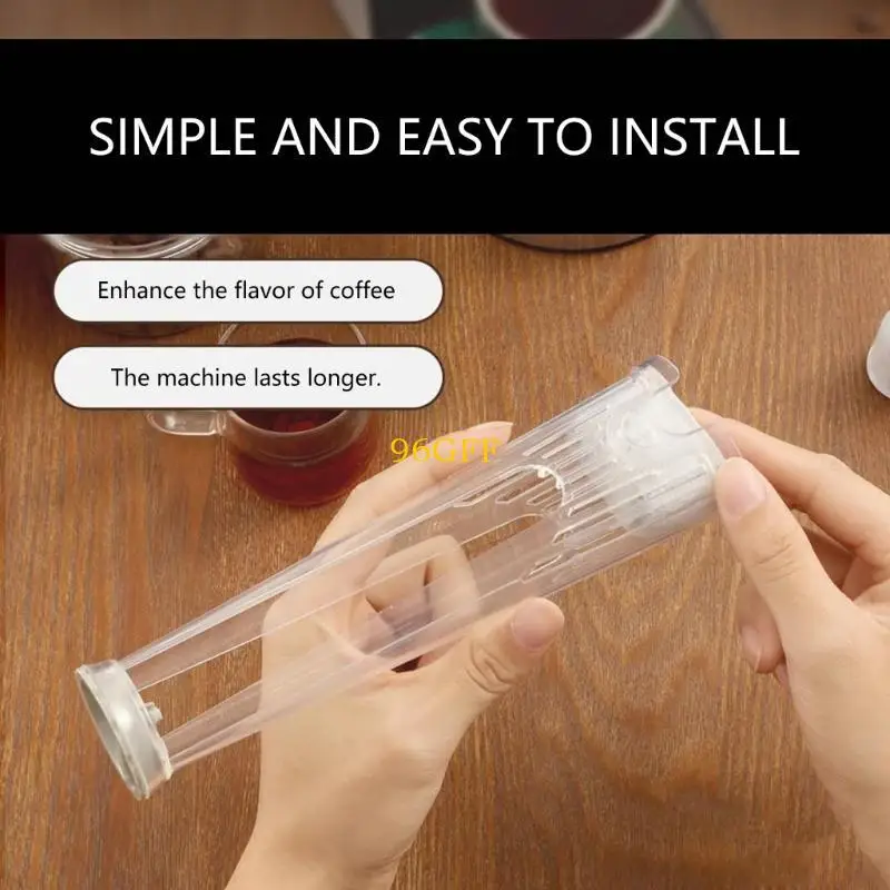 96GF Tall Efficiency Replacement Water Filters For Coffee Manufacturers Clear Parenthesis Included Optimizes Flavor Removes