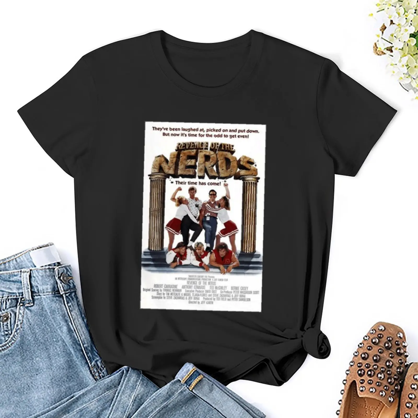 T-Shirt des Nerds pour femme, vêtement vintage, estival, personnalisé, concevez vos propres t-shirts graphiques