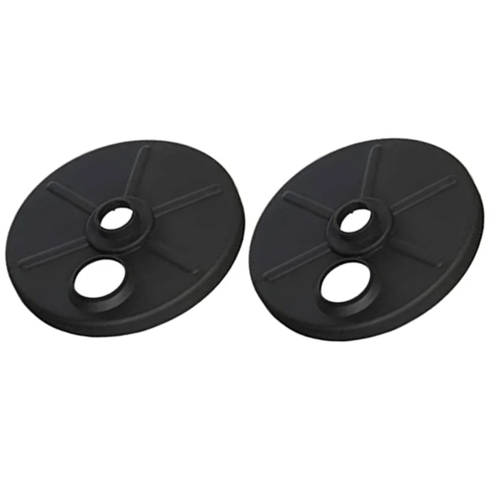 Conjunto de duas capas protetoras para roda de cortador de grama, especificamente projetadas para caber em vários modelos populares como UH675AWD para cuidados óptimos