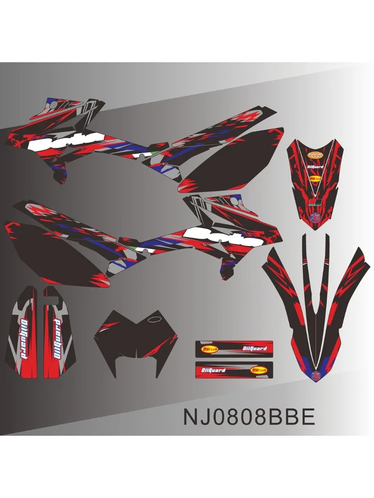 Autocollants graphiques pour moto Beta RR 50 RR50 2011 2012 2013 2014 2015 2016 2017 2018 2019 2020, fond de moto NJ0808BBE