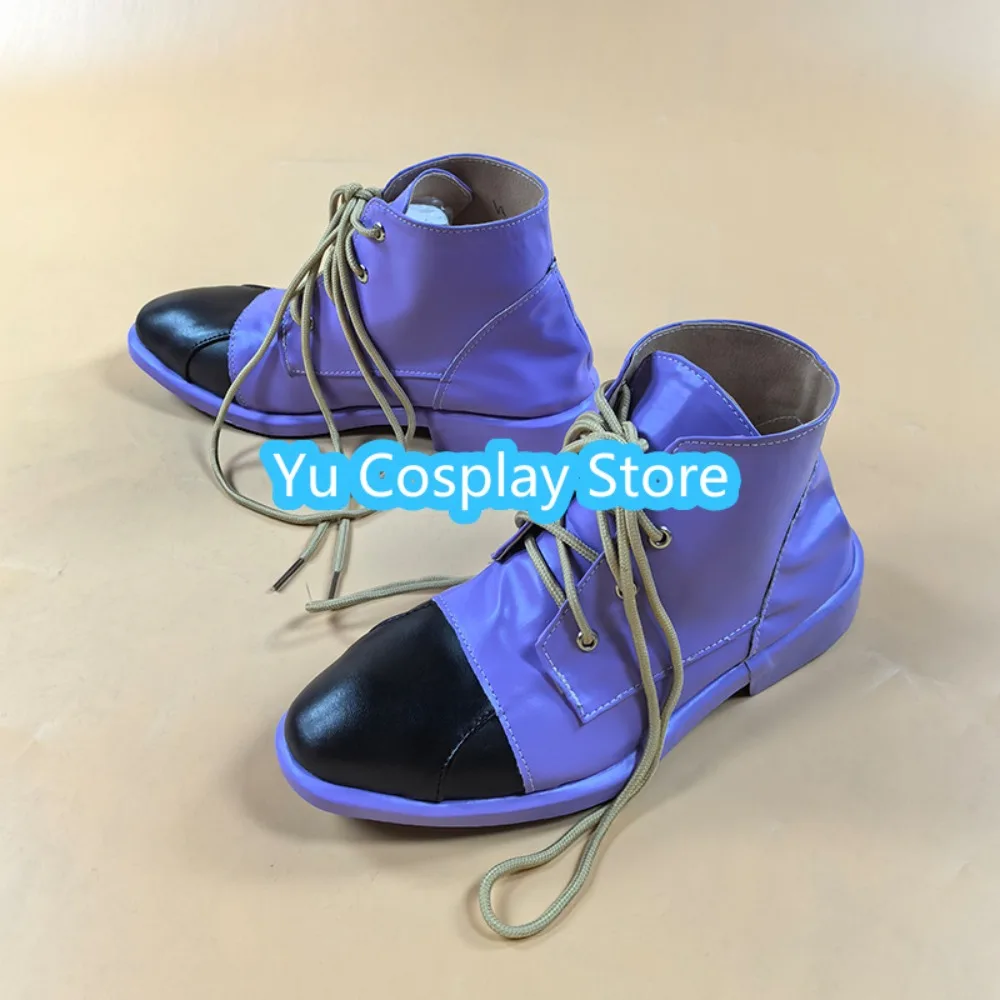 ร้านยูคอสเพลย์ รองเท้าคอสเพลย์โจทาโร่ คุโจ รองเท้าคอสเพลย์อนิเมะ รองเท้าบูท อุปกรณ์ประกอบชุดฮาโลวีน