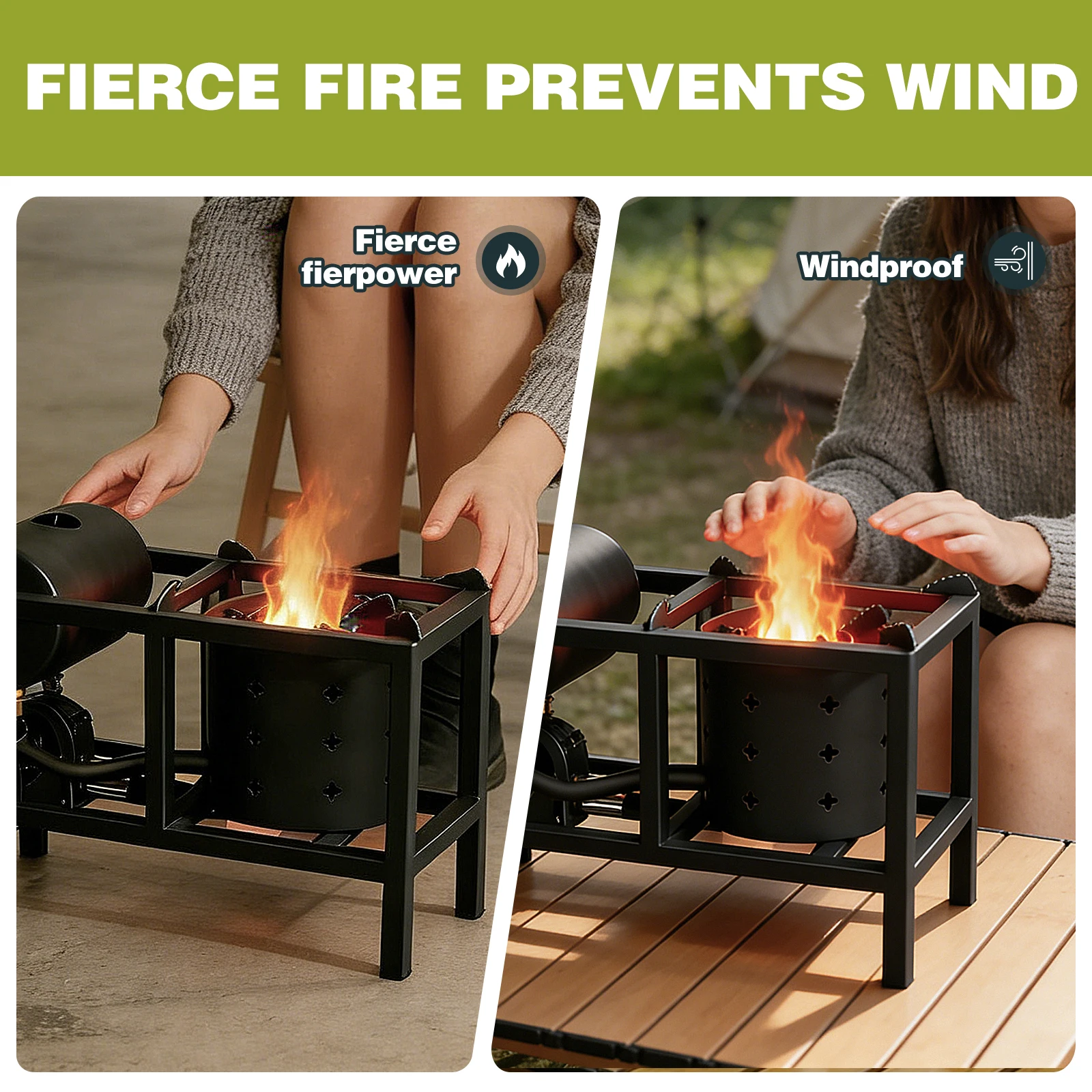 jf-Cost-Saving Waste Oil Heater Cooker Converts Engine DiesesOil Heats Garage/Workshop Outdoor Dining Reduces Fuel Steel