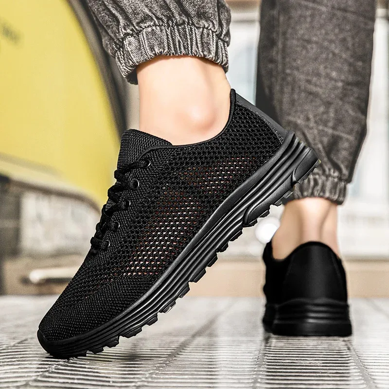 

Men Casual Sports Comfortable And Breathable Walking Lightweight Hollowed Out Couple Shoes Summer New Sneakers