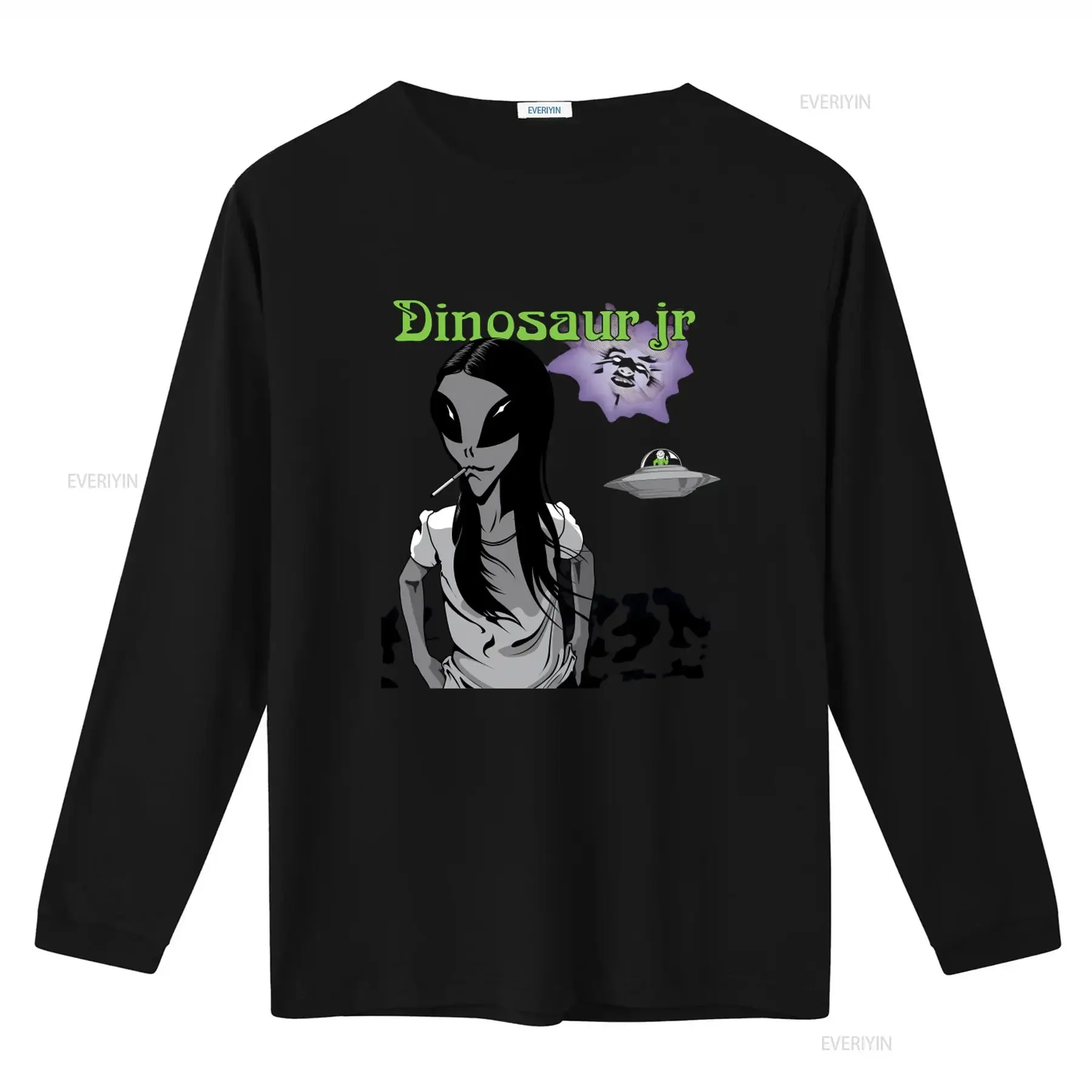 Vintage 2000s Dinosaur Jr Alien Workshop Purple T shirt Size L vintage Washed designer clothes Top For Everyday Wear Breathable