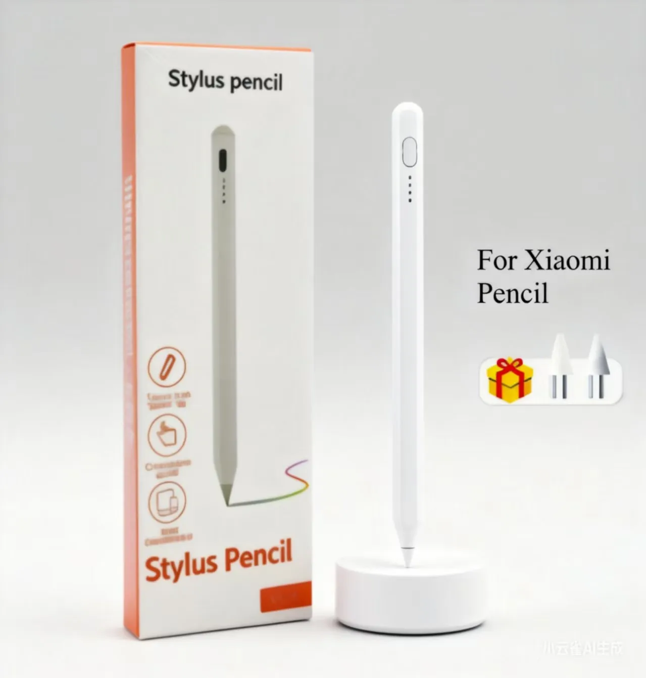

For Android Stylus Pen with Fine Tip Fast Charging Rechargeable Touch Pen for Samsung Galaxy Tab Huawei Xiaomi Redmi Pad