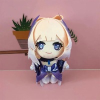 Genshin Impact Plush Sangonomiya Kokomi Paimon Arlecchino Columbina Yan Fei Anime Cosplay Stuffed Doll Kids Gift