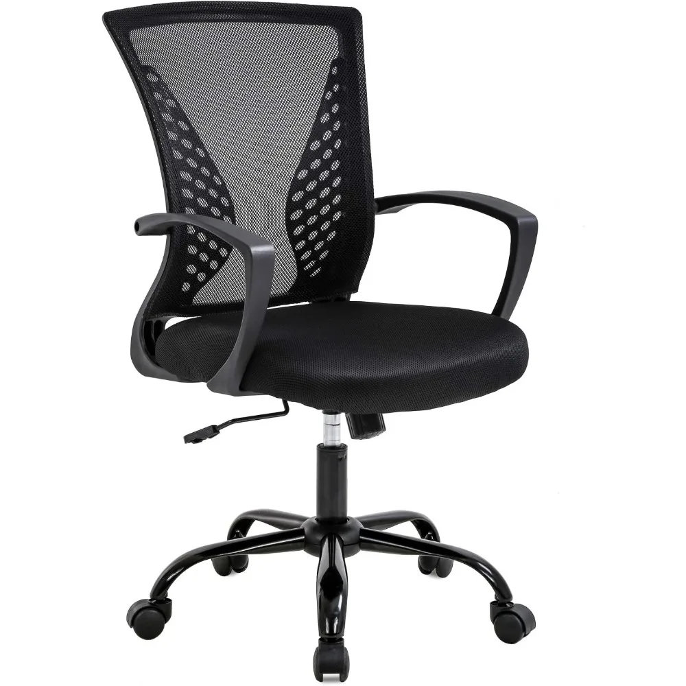 

Gaming Chair Office Chair Ergonomic Desk Mesh Computer Chair With Lumbar Support Armrest Mid Back Rolling Swivel Armchair